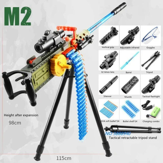 Electric M2 Browning .50 Cal - Heavy Dart Blaster