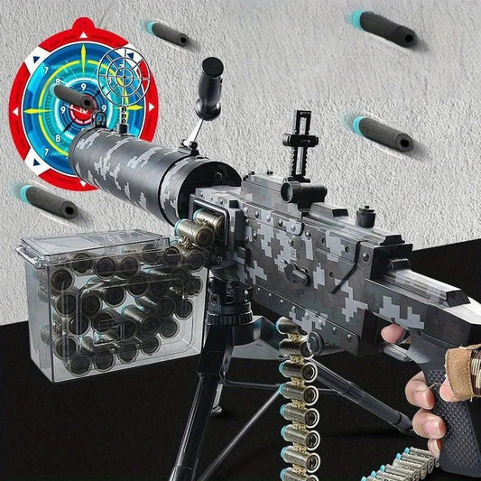 US STOCK - M1917 Maxim Toy Machine Gun | Electric Belt-Fed Soft Dart Blaster