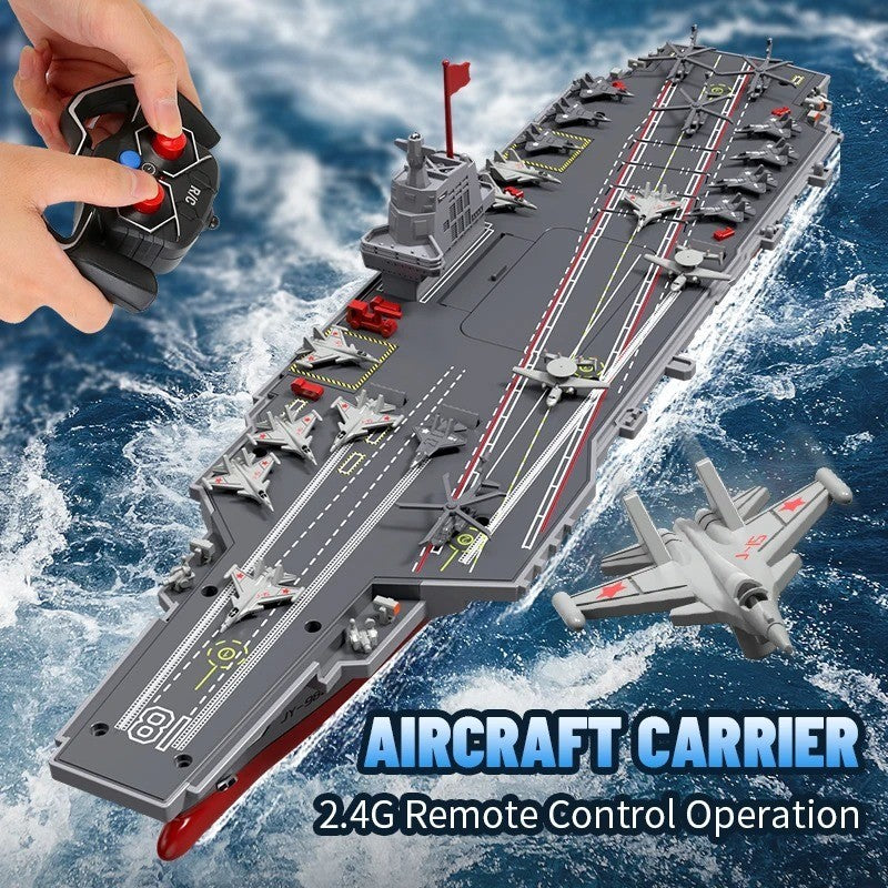 RC Aircraft Carrier JJRC S19- 2.4GHz Aircraft Battleship - Sea Fortress