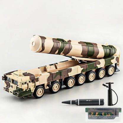 1:50 Dongfeng Missile Carrier Diecast - Metal ICBM Launcher Model - 7 Variations