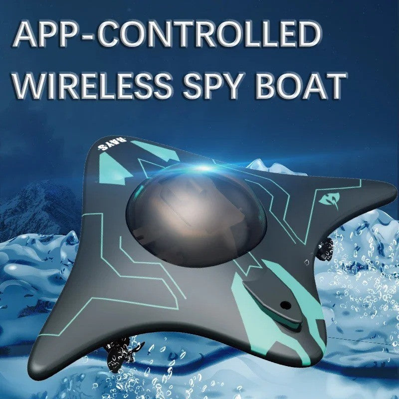 Mini WiFi RC Boat - Underwater Camera Submarine - Real-Time Video Stream