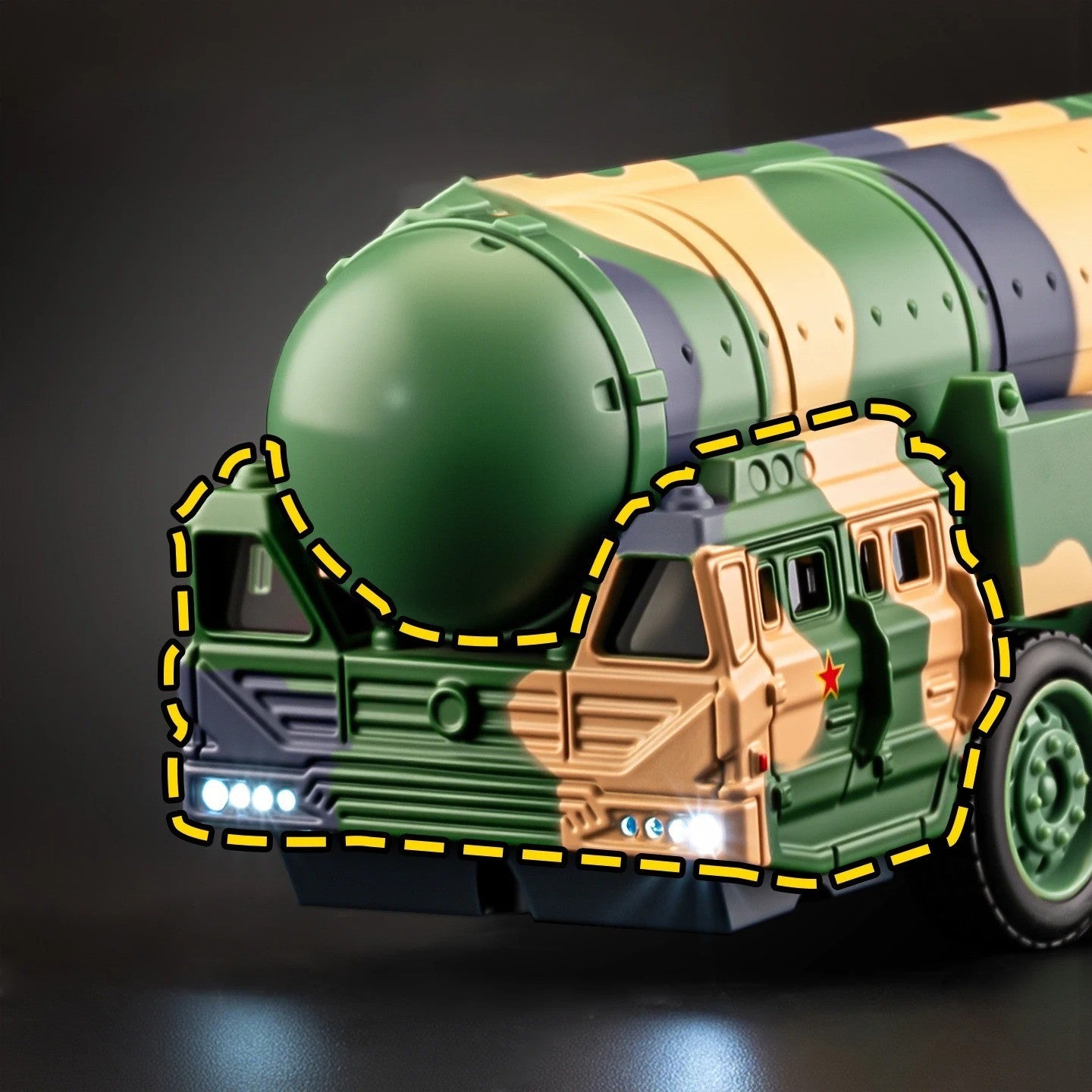 1:50 Dongfeng Missile Carrier Diecast - Metal ICBM Launcher Model - 7 Variations