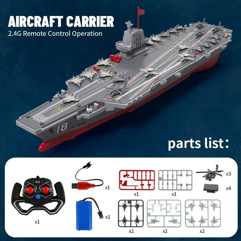 RC Aircraft Carrier JJRC S19- 2.4GHz Aircraft Battleship - Sea Fortress