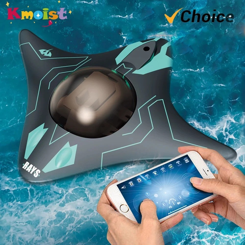 Mini WiFi RC Boat - Underwater Camera Submarine - Real-Time Video Stream