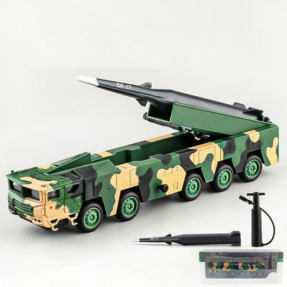 1:50 Dongfeng Missile Carrier Diecast - Metal ICBM Launcher Model - 7 Variations