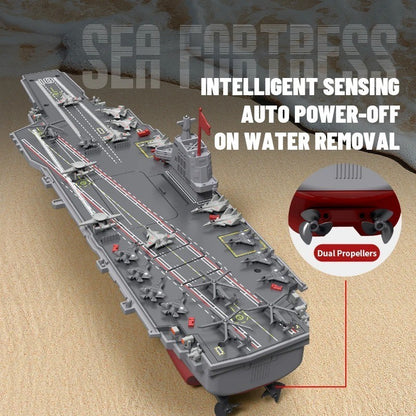 RC Aircraft Carrier JJRC S19- 2.4GHz Aircraft Battleship - Sea Fortress