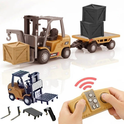 RC forklift alloy car model 1:64/brand New, Free Shipping