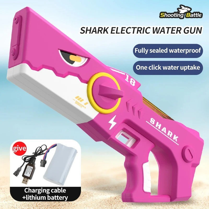 Shark Strike Electric Water Blaster - High Pressure Shark Gun Toy
