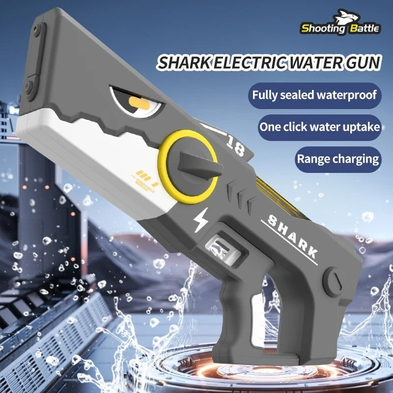 Shark Strike Electric Water Blaster - High Pressure Shark Gun Toy