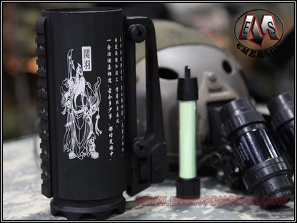 Tactical Aluminum Battle Mug - Picatinny Rail Beer Stein - Military Hunting Cup