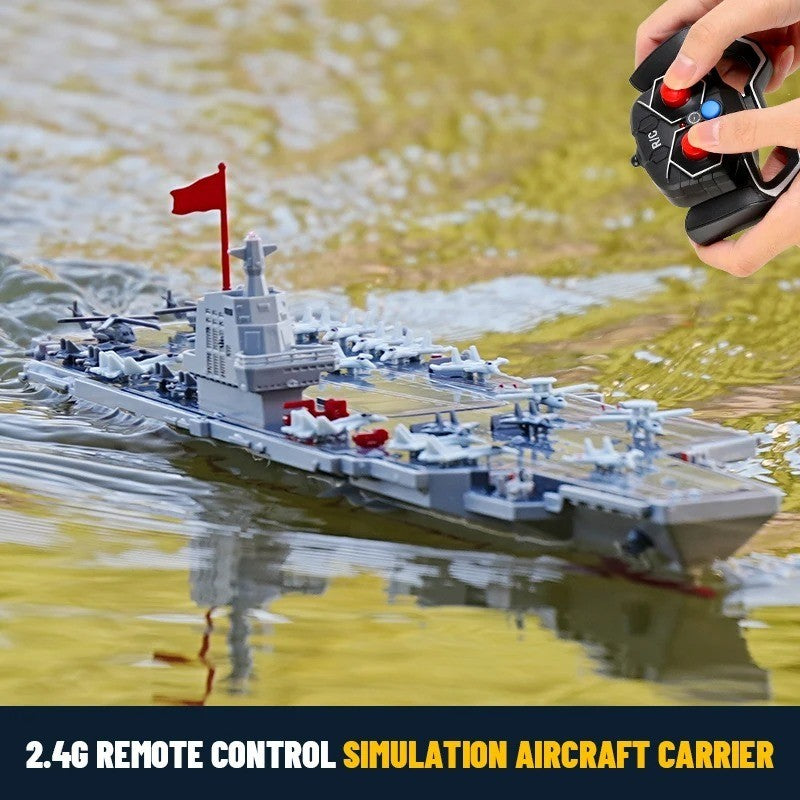 RC Aircraft Carrier JJRC S19- 2.4GHz Aircraft Battleship - Sea Fortress