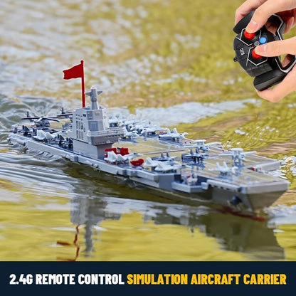 RC Aircraft Carrier JJRC S19- 2.4GHz Aircraft Battleship - Sea Fortress