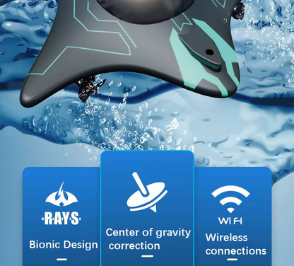 Mini WiFi RC Boat - Underwater Camera Submarine - Real-Time Video Stream