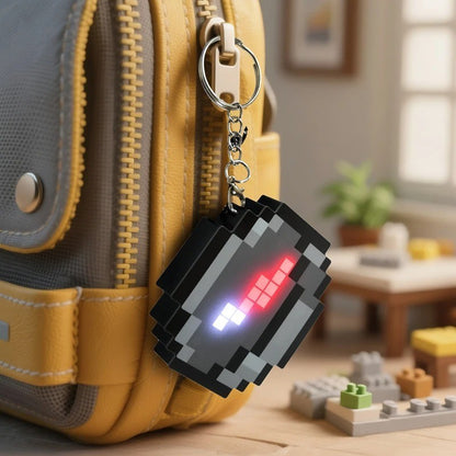 🧭 The Pixel Wayfinder™ LED Compass Keychain | Rechargeable
