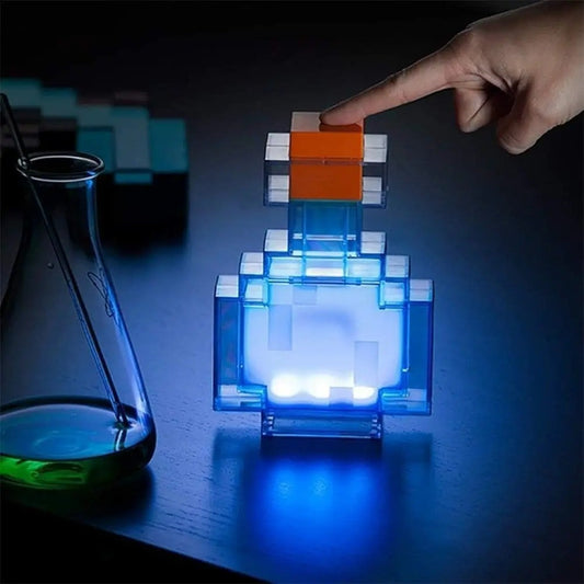 The Ultimate Minecraft Color-Changing Potion Lamp 🌈🔮