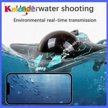 Mini WiFi RC Boat - Underwater Camera Submarine - Real-Time Video Stream