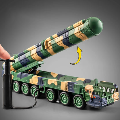 1:50 Dongfeng Missile Carrier Diecast - Metal ICBM Launcher Model - 7 Variations