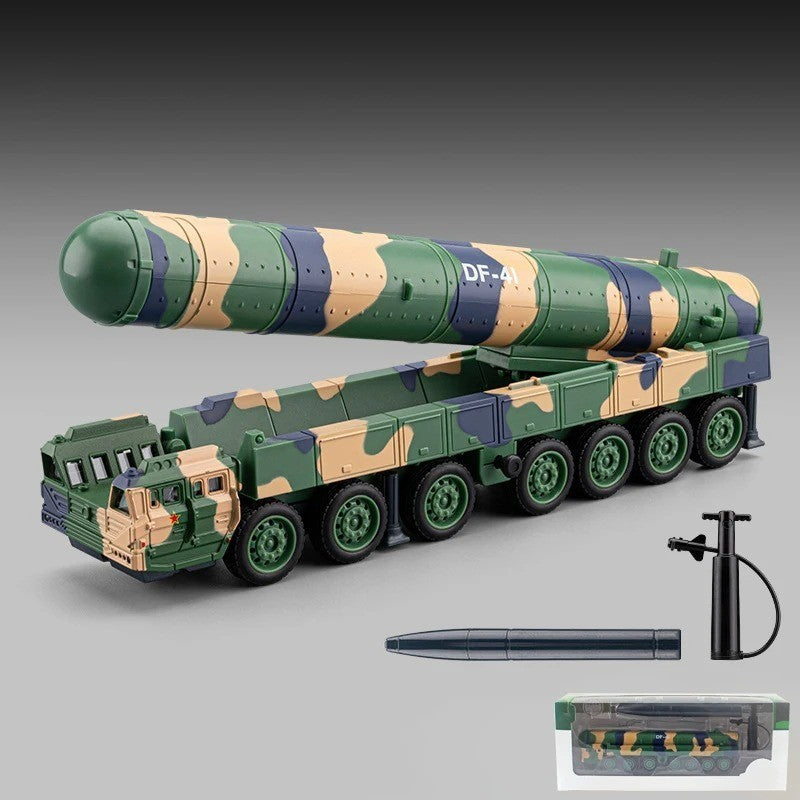 1:50 Dongfeng Missile Carrier Diecast - Metal ICBM Launcher Model - 7 Variations